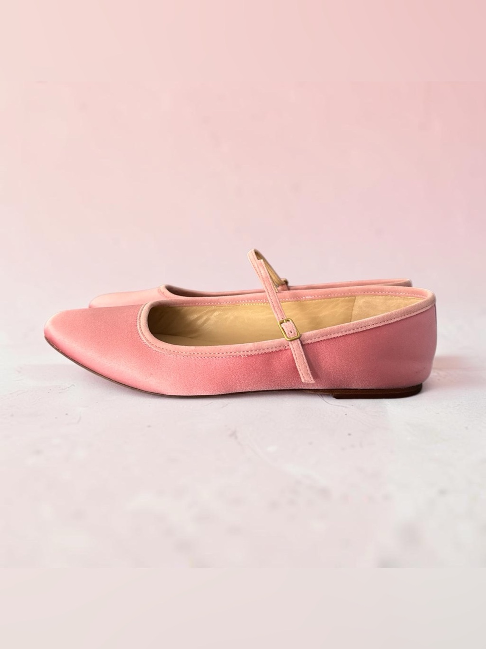 NWOT Veronica beard Ellie Satin Flat - Picture 10 of 14